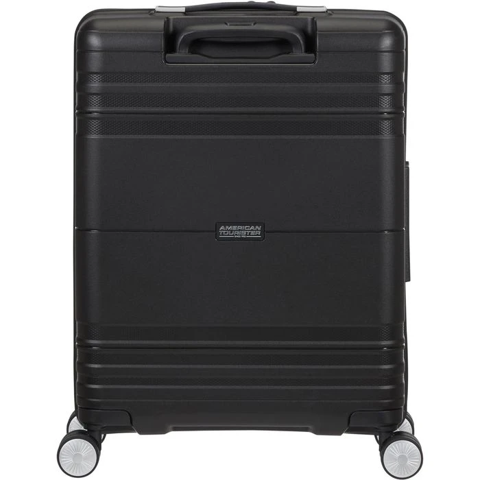 AmericanTourister Reisekoffer Hello Cabin Spinner, Hartschale Schwarz 36L 55cm Größe S Laptopfach – Bild 3