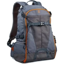 Cullmann Kamerarucksack Ultralight Sports DayPack, 300, Regenhülle, Grau / Orange