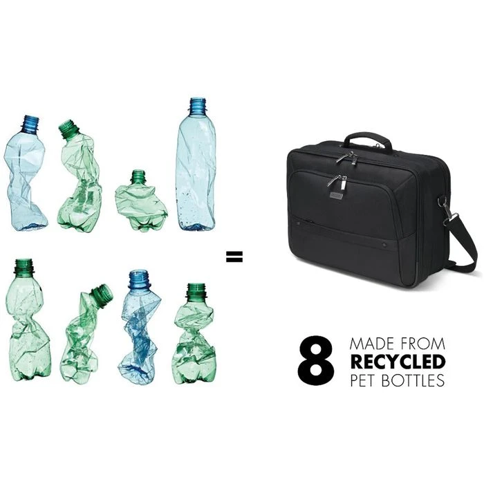 Dicota Laptoptasche Eco Multi Twin Select, D31641-RPET, Bis 15,6 Zoll / 39,6 Cm Laptops, Recyceltes PET – Bild 8