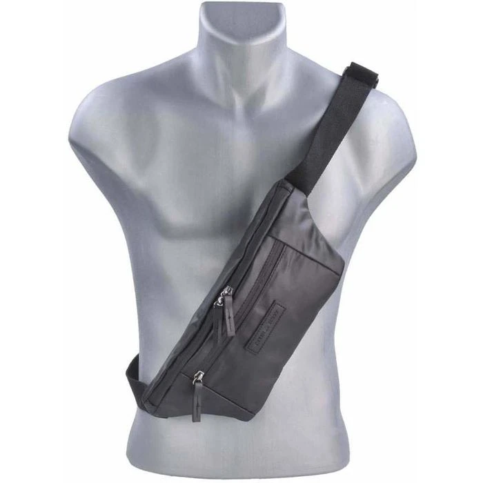 Greenburry Aviator Gürteltasche Waterproof, 5916, Black, 3 Liter, Breite 33cm, Baumwolle – Bild 5