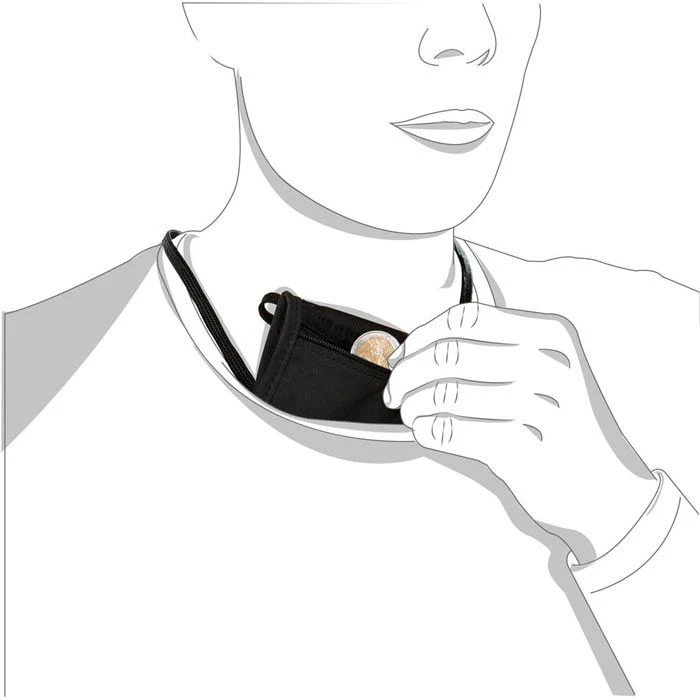 Jack Wolfskin Jack-Wolfskin Umhängetasche Organizer 8006751, Polyester, 13,5 X 20 Cm, Schwarz – Bild 4