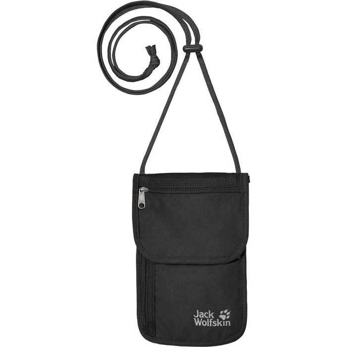 Jack Wolfskin Jack-Wolfskin Umhängetasche Organizer 8006751, Polyester, 13,5 X 20 Cm, Schwarz