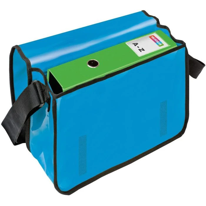 Veloflex Umhängetasche 7000351, Velocolor, LKW-Plane, 37,5 X 31,5 X 11cm, Blau – Bild 2
