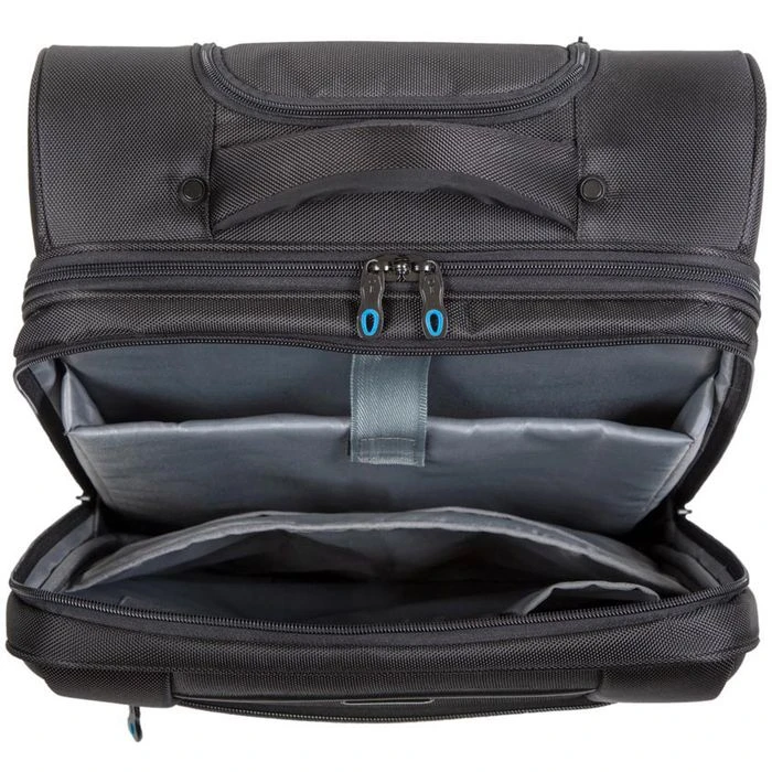 LightPak Business-Trolley Lando 46146, Nylon, Mit Laptopfach, Schwarz – Bild 2