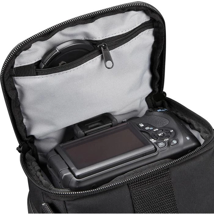 Case Logic® Case-Logic Kameratasche TBC-406, Nylon, Schultergurt, Schwarz – Bild 4