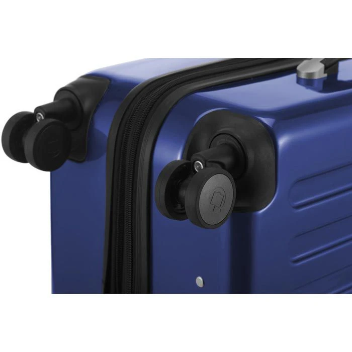 Hauptstadtkoffer Reisekoffer Alex 8278, Hartschale, Trolley 4 Rollen Dunkelblau 42 Liter, 55cm Größe S – Bild 5