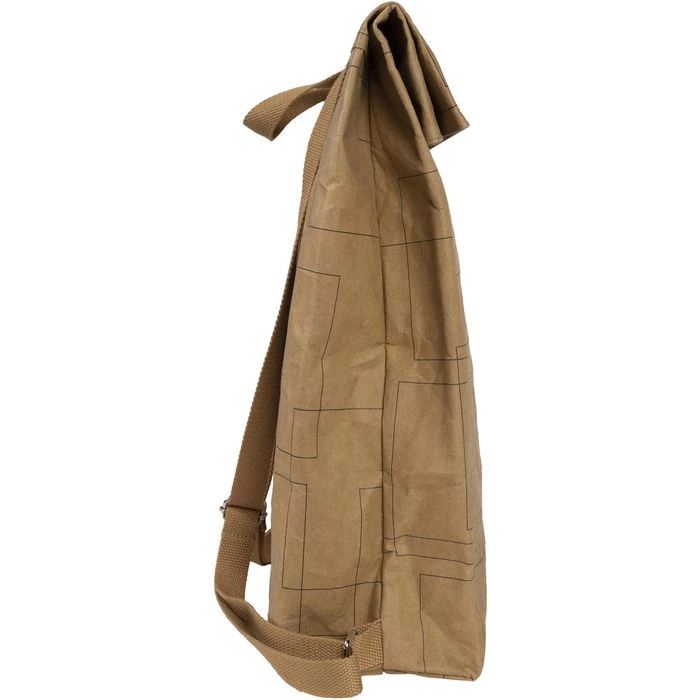 Exacompta Rucksack Eterneco 17640E, Roll-Top, Braun, Laptopfach, Papier, 17L, 43cm – Bild 4