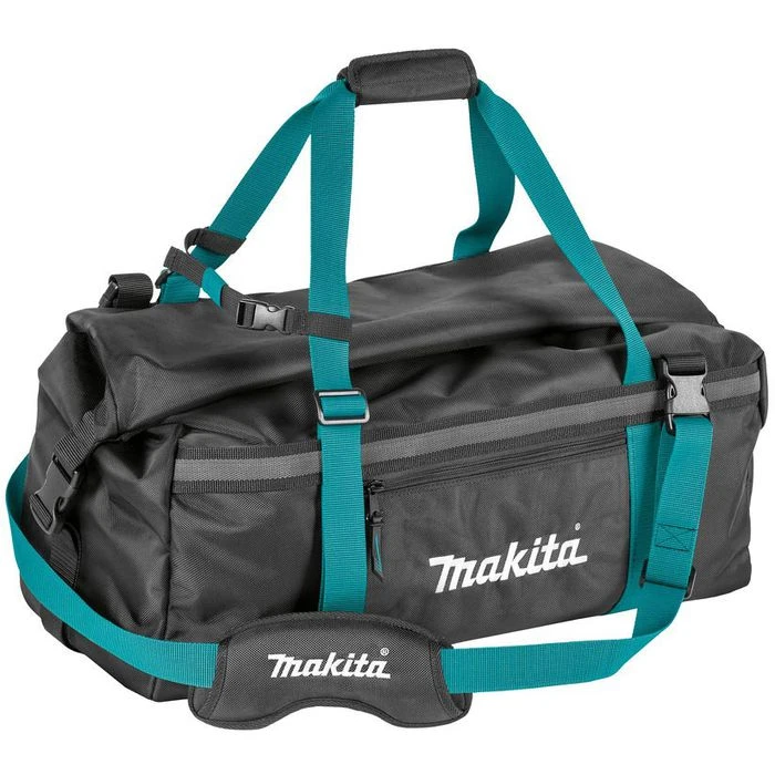 Makita Reisetasche E-15540, Roll-Top, Polyester, Schwarz, 37 Liter, 61cm, Größe M