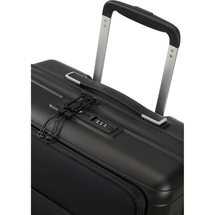 AmericanTourister Reisekoffer Hello Cabin Spinner, Hartschale Schwarz 36L 55cm Größe S Laptopfach – Bild 7