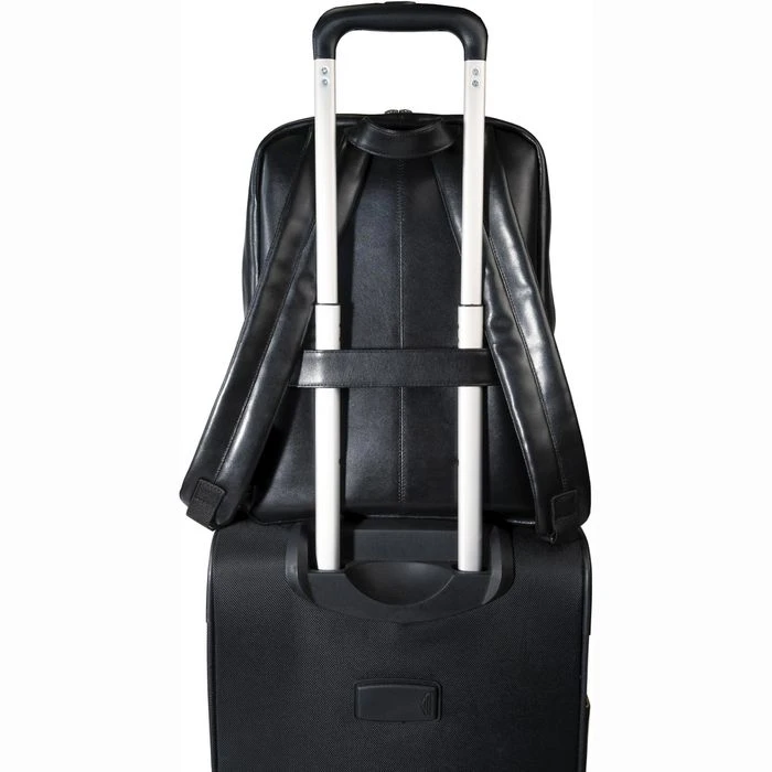 Exacompta Laptop-Rucksack Exactive, 17637E, Bis 15,6 Zoll / 39,6 Cm, Echt Leder – Bild 6