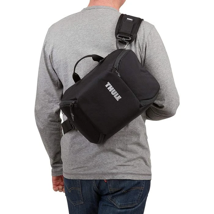 Thule Kamerarucksack TCDK224 Covert DSLR, Laptopfach, Schwarz – Bild 4
