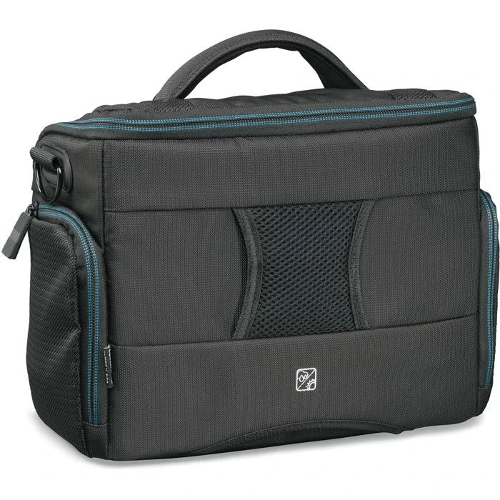 Cullmann Kameratasche Sidney Pro Maxima 300, Polyester, Schultergurt, Regenhülle, Schwarz – Bild 4