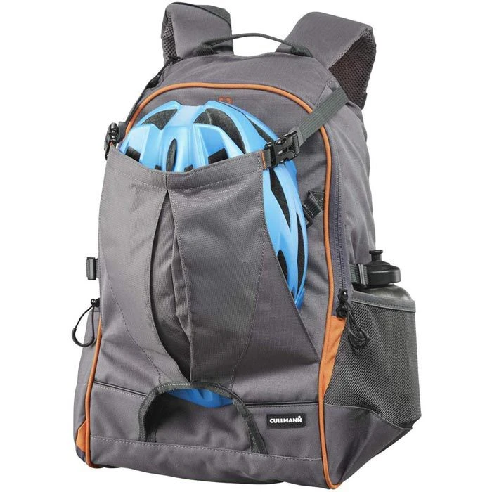 Cullmann Kamerarucksack Ultralight Sports DayPack, 300, Regenhülle, Grau / Orange – Bild 4