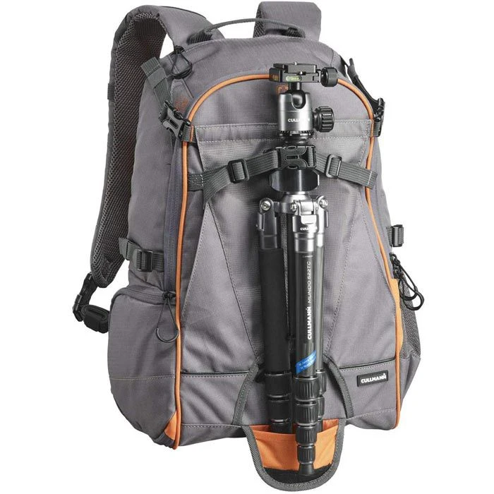 Cullmann Kamerarucksack Ultralight Sports DayPack, 300, Regenhülle, Grau / Orange – Bild 5