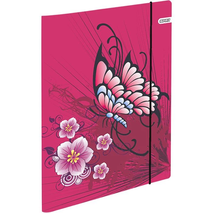 Spirit Schulranzen Cool Blume TTS 408838, Für Mädchen, Rot, 4-teiliges Set – Bild 8