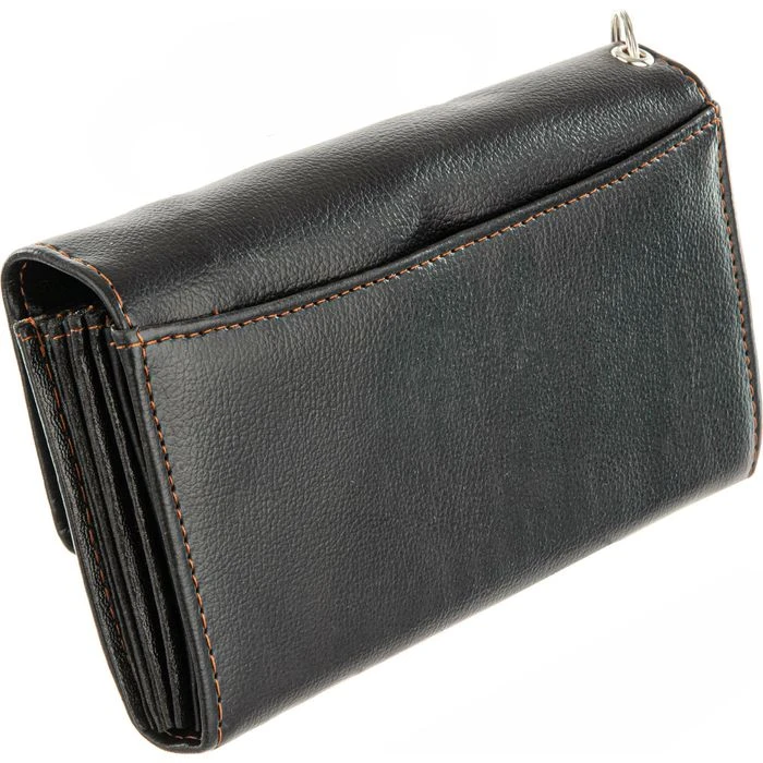 Marco-Amrini Kellnerbörse Set, Schwarz, Kunstleder, 18 X 11cm, Tasche, Kette, 110cm-Gürtel – Bild 3