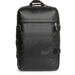Eastpak Rucksack Travelpack Tarp Black EK0A5BBRO131, Schwarz, Laptopfach, Polyester, 42L, 51cm