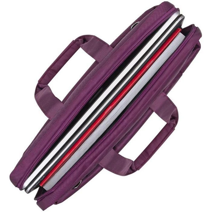 Rivacase Laptoptasche Central 8231 Purple, Bis 15,6 Zoll / 39,6 Cm Laptops, Polyester – Bild 5