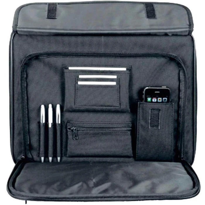 LightPak Business-Trolley Treviso 92702, Polyester, Mit Laptopfach, Schwarz – Bild 3