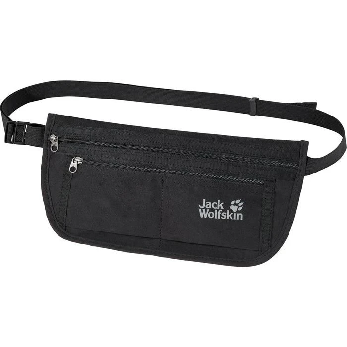 Jack Wolfskin Jack-Wolfskin Gürteltasche Document Belt De Luxe Schwarz, 0,5 Liter, Breite 27cm, Polyester