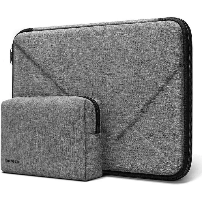 Inateck Laptophülle LB01007-13, Polyester, Grau, Bis 33,78 Cm / 13,3 Zoll