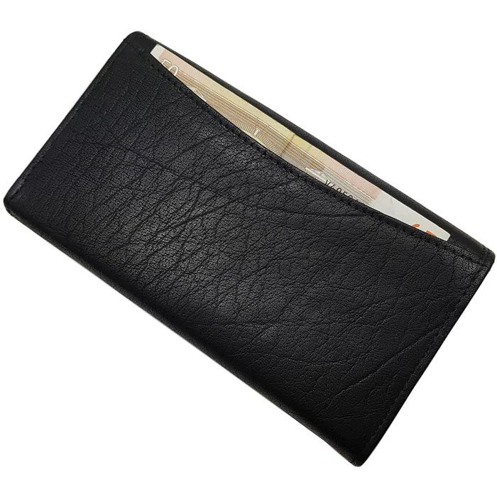 MJ-Design-Germany Kellnerbörse 1067, Schwarz, Echt Büffelleder, 18 X 10cm – Bild 4