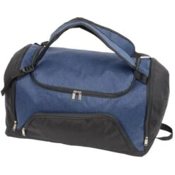 Böttcher-AG Reisetasche 2 In 1, Polyester, Blau / Schwarz, 46 Liter, 55cm, Größe S