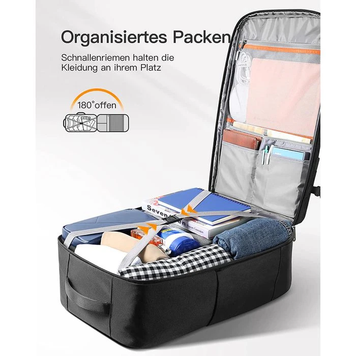 Inateck Laptop-Rucksack BP03005, Bis 15,6 Zoll / 39,6 Cm, Polyester – Bild 2