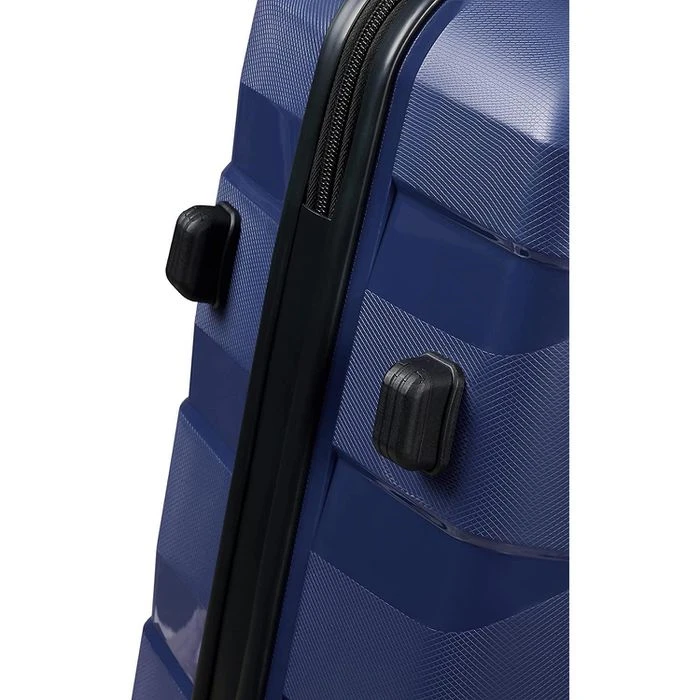 AmericanTourister Reisekoffer Air Move Spinner, Hartschale, 4 Rollen, Blau, 61L, 66cm, Größe L – Bild 6