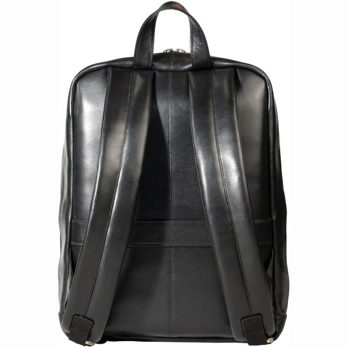 Exacompta Laptop-Rucksack Exactive, 17637E, Bis 15,6 Zoll / 39,6 Cm, Echt Leder – Bild 3