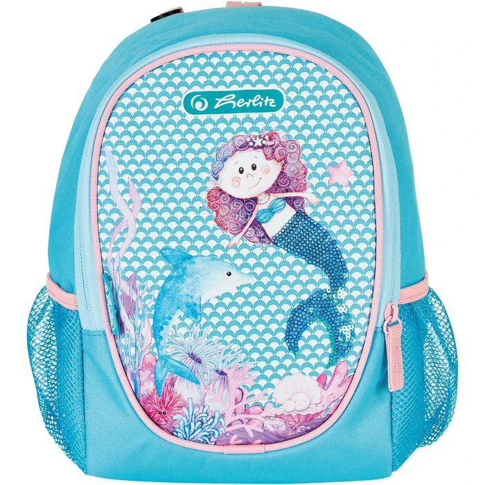 Herlitz Kinderrucksack Rookie Meerjungfrau, 50038091, Türkis, Ab 3 Jahren, 6,5 Liter, 200g – Bild 5