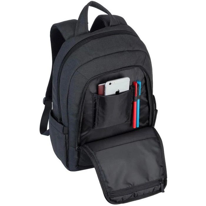 Rivacase Laptop-Rucksack Alpendorf 7560 Black, Bis 15,6 Zoll / 39,6 Cm, Polyester – Bild 3