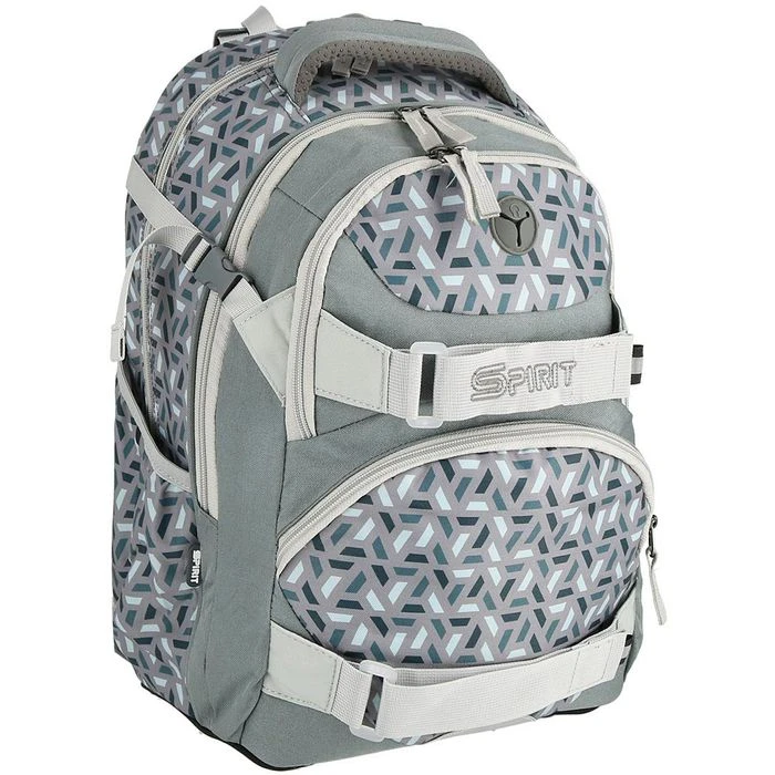 Spirit Schulrucksack Vinero 20, TTS 403457, Unisex, Grau