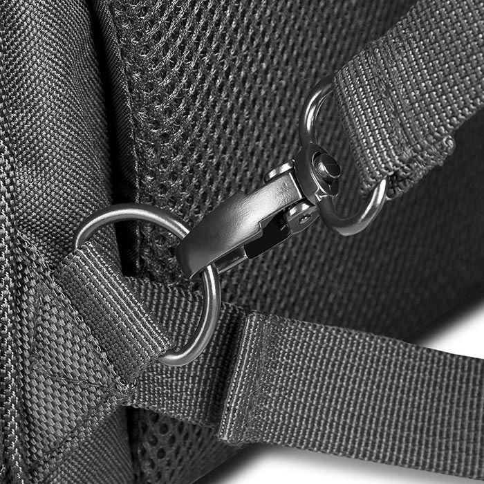 Mantona Kamerarucksack Rhodolit, Regenhülle, Schwarz – Bild 5