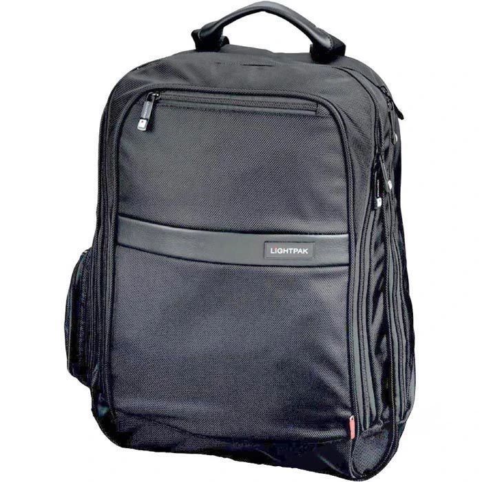 LightPak Laptop-Rucksack Executive Line, Echo 1, 46103, Bis 17 Zoll / 43,18 Cm, Nylon