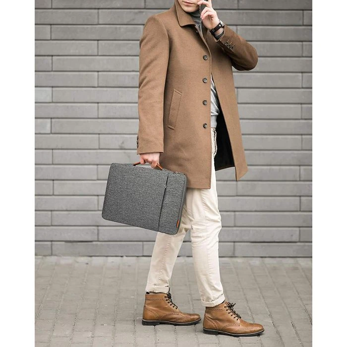 Inateck Laptophülle LB02006-15, Polyester, Grau, Bis 39,6 Cm / 15,6 Zoll – Bild 6