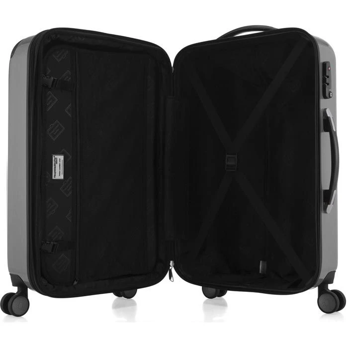 Hauptstadtkoffer Reisekoffer Alex 8278, Hartschale, Trolley 4 Rollen, Silber, 74 Liter, 65cm, Größe L – Bild 4