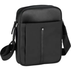 D&N Umhängetasche 5300 Basic Line, Polyester, 22 X 28 X 6cm, Schwarz