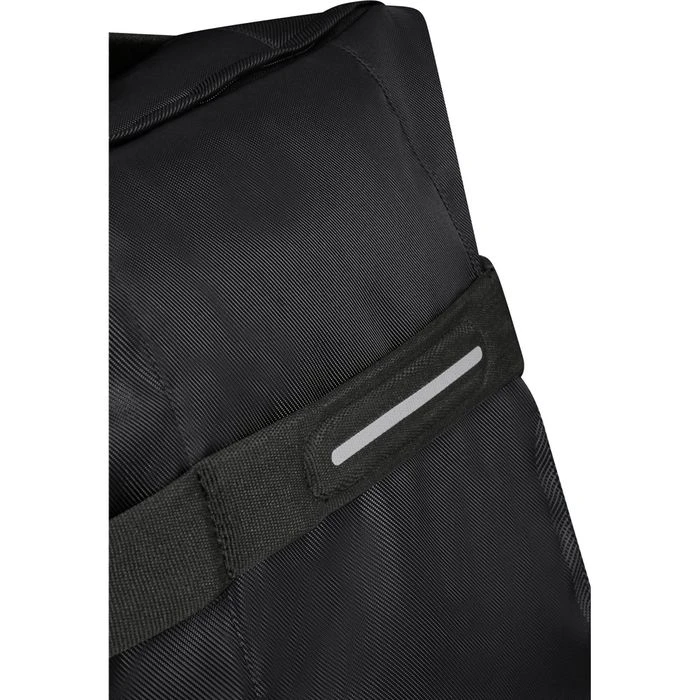 AmericanTourister Reisetasche Urban Track, Mit Rollen, Recyceltes PET, Schwarz, 55L, 55cm, Größe S – Bild 8