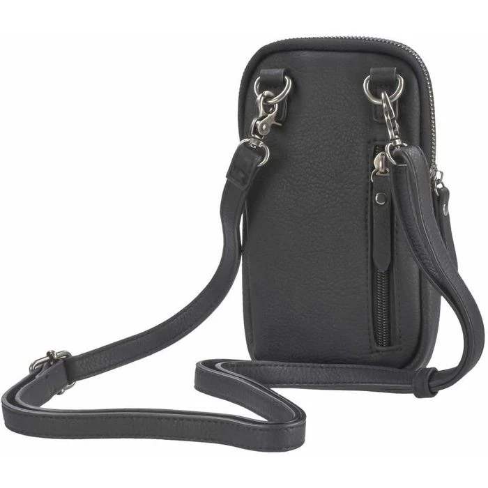 Greenburry Umhängetasche Madl Dasch Traudl, Damen, 5605-39, Kunstleder, 12 X 20 X 2,5cm, New Black – Bild 3