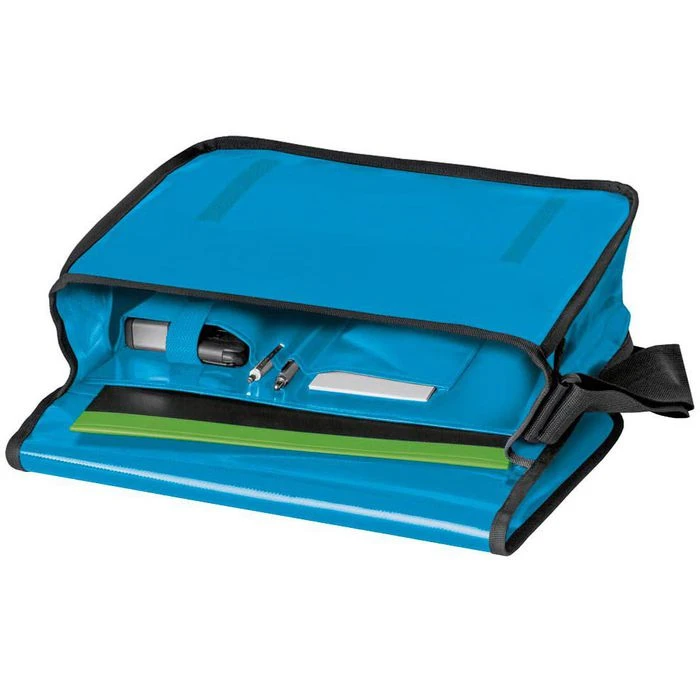 Veloflex Umhängetasche 7000351, Velocolor, LKW-Plane, 37,5 X 31,5 X 11cm, Blau – Bild 3