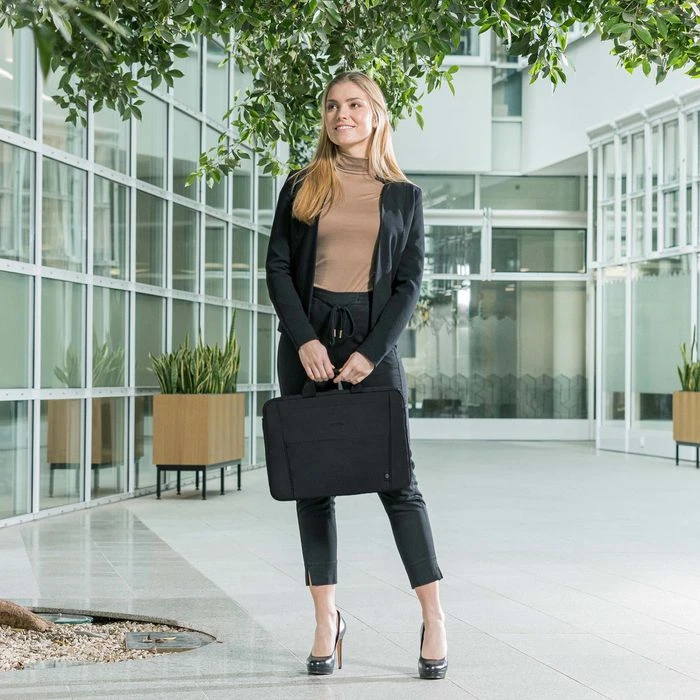 Dicota Laptoptasche Eco Slim Case Base D31304-RPET, Bis 14,1 Zoll / 35,8 Cm Laptops, Recyceltes PET – Bild 6