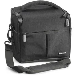 Cullmann Kameratasche Malaga Vario 400, Polyester, Schultergurt, Wasserabweisend, Schwarz