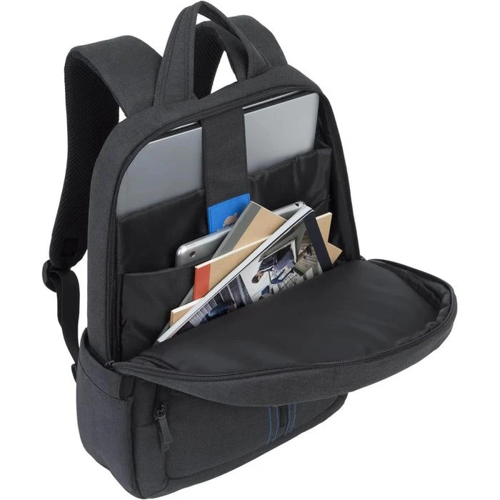 Rivacase Laptop-Rucksack Alpendorf 7560 Black, Bis 15,6 Zoll / 39,6 Cm, Polyester – Bild 2