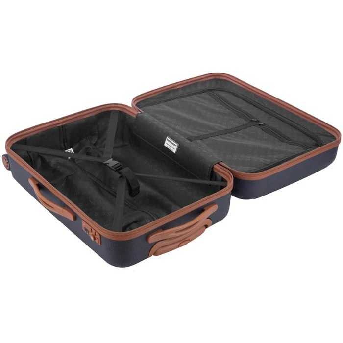 Hauptstadtkoffer Reisekoffer Wannsee, Hartschale, Trolley 4 Rollen, Dunkelblau, 94 L, 77cm, Größe XL – Bild 4