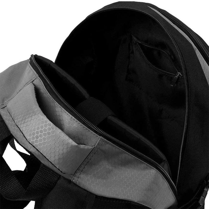 Monzana Rucksack 102386, Schwarz/grau Laptopfach Polyester 34L 46cm – Bild 6