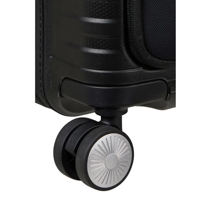 AmericanTourister Reisekoffer Hello Cabin Spinner, Hartschale Schwarz 36L 55cm Größe S Laptopfach – Bild 8