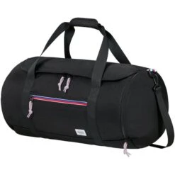 AmericanTourister Reisetasche Upbeat, Polyester, Schwarz, 44 Liter, 55cm, Größe S