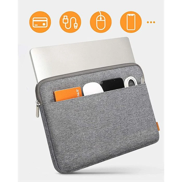 Inateck Laptophülle LB01005-13, Polyester, Grau, Bis 33,78 Cm / 13,3 Zoll – Bild 2