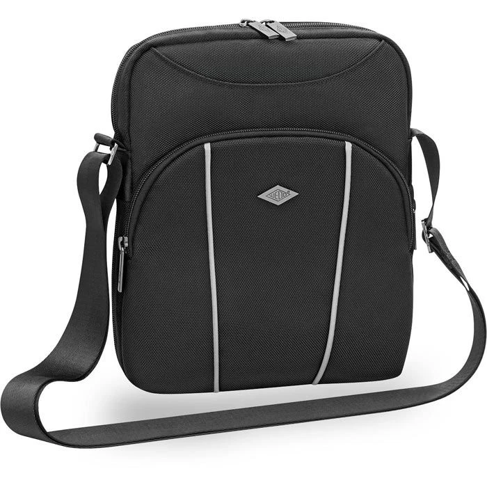 Wedo Umhängetasche 595601, Business, Polyester, 25 X 29,5 X 7,5 Cm, Schwarz
